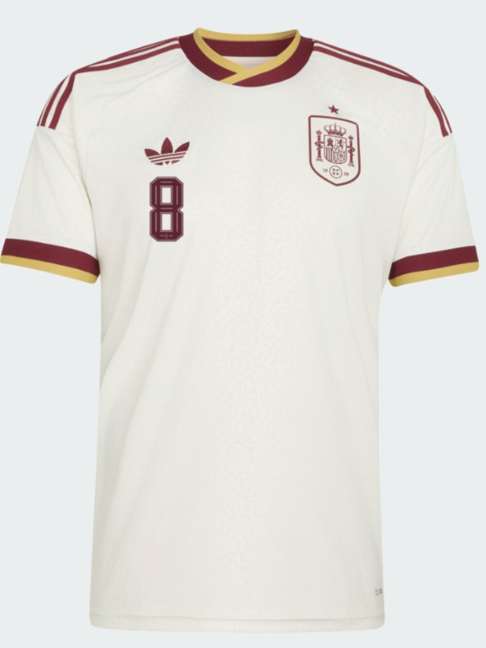Spain 26 Away World Cup Jersey Fabián 8 - Size Medium